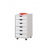 Caisson de bureau style nature en pin massif Limon