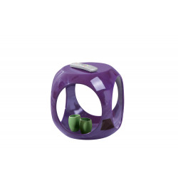 Table d'appoint carrée design violette Nano