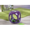 Table d'appoint carrée design violette Nano