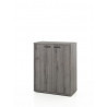 Ensemble de bureau contemporain gris Carlos