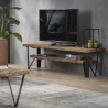 Meuble TV industriel en bois 160 cm Selenia