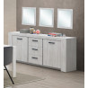 Buffet/bahut contemporain chêne blanc Curtis