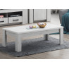 Table basse contemporaine chêne blanc Curtis