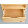 Chevet style nature en pin massif naturel Lauriane