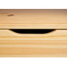 Chevet style nature en pin massif naturel Lauriane