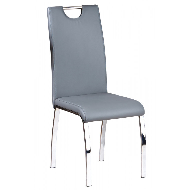 Chaise de salle à manger moderne en PU (lot de 2) Ushuaya