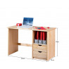 Bureau contemporain en pin massif Linus