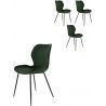 Lot de 4 chaises vintages Selma