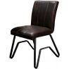 Lot de 2 chaises vintages en PU Tom