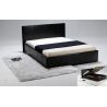 Lit coffre adulte contemporain Simili Oxford