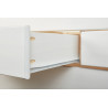 Lit banquette contemporain en pin massif Anais