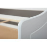 Lit banquette contemporain en pin massif Alesia