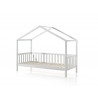 Lit cabane enfant style nature en pin massif Amanda I