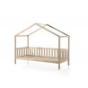 Lit cabane enfant style nature en pin massif Amanda I