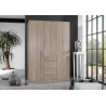 Armoire contemporaine 135 cm Bolivie