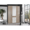 Armoire contemporaine 135 cm Bolivie