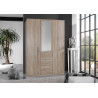 Armoire contemporaine 135 cm Bolivie I