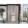 Armoire contemporaine 135 cm Bolivie I