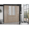 Armoire contemporaine 180 cm Bolivie I