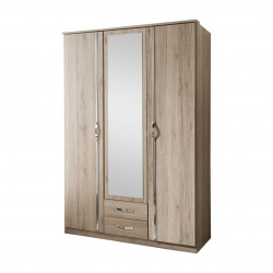 Armoire contemporaine 135 cm Mirza