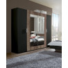 Armoire adulte contemporaine 225 cm Francesca