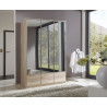 Armoire contemporaine 135 cm Adagio