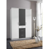 Armoire enfant contemporaine 135 cm Johane