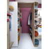 Armoire dressing enfant contemporaine Johane