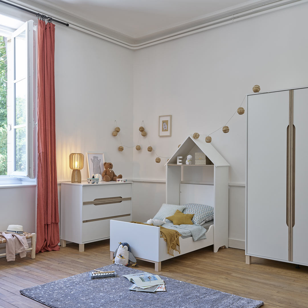 Armoire chambre enfant blanche