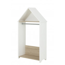 Meuble de rangement enfant scandinave Blanc Céleste