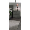 Chambre adulte contemporaine bouleau gris Geraldine