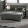 Chambre adulte contemporaine bouleau gris Geraldine
