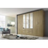 Armoire contemporaine 315 cm blanche Alban