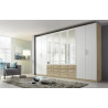 Armoire contemporaine 360 cm blanche Alban