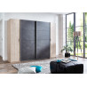 Armoire adulte moderne 225 cm Filippa