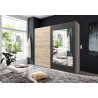 Armoire adulte contemporaine 225 cm Glasgow