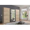 Armoire adulte contemporaine 270 cm Glasgow I