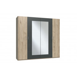 Armoire adulte contemporaine 225 cm Nadège