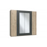 Armoire adulte contemporaine 225 cm Nadège