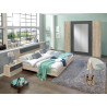 Armoire adulte contemporaine 225 cm Nadège