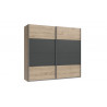 Armoire adulte contemporaine 225 cm Nadège I