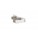 Tiroir de lit contemporain blanc Florentine