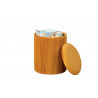 Pouf coffre moderne en velours Rotterdam