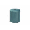 Pouf coffre moderne en velours Rotterdam