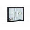 Vitrine murale moderne 89 cm blanc/noir Antonin