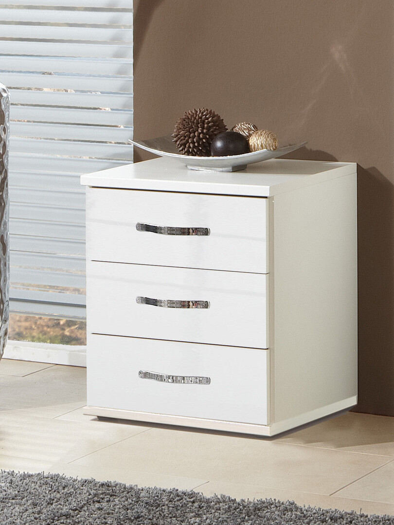 Caisson Bureau 6 tiroirs H 100 cm - Petit meuble de rangement