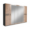 Armoire adulte contemporaine 270 cm Janane