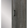 Armoire contemporaine 180 cm anthracite Heloise