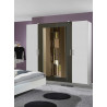 Armoire adulte contemporaine 225 cm Marvine