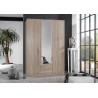 Armoire contemporaine 135 cm Begonia I